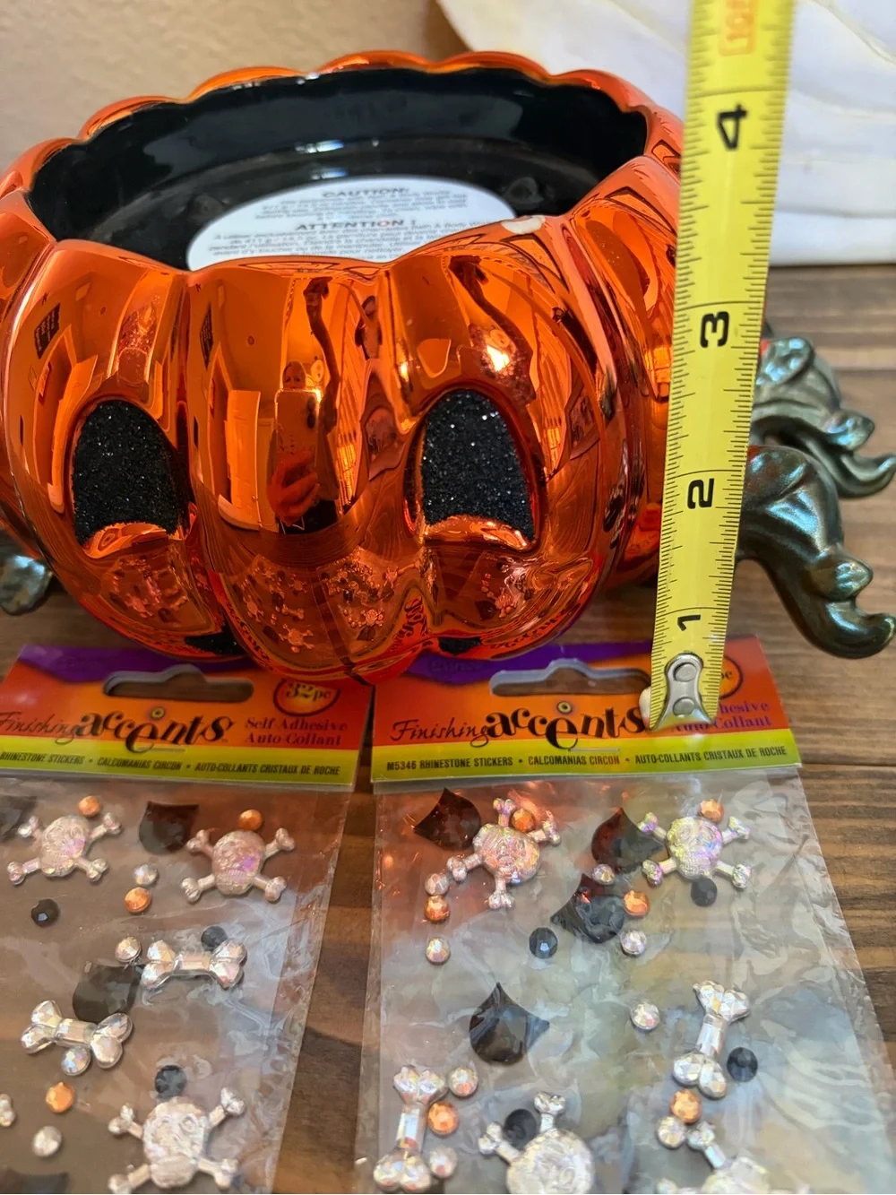 Bath & Body Works 2022 Pumpkin Spider Candle Holder